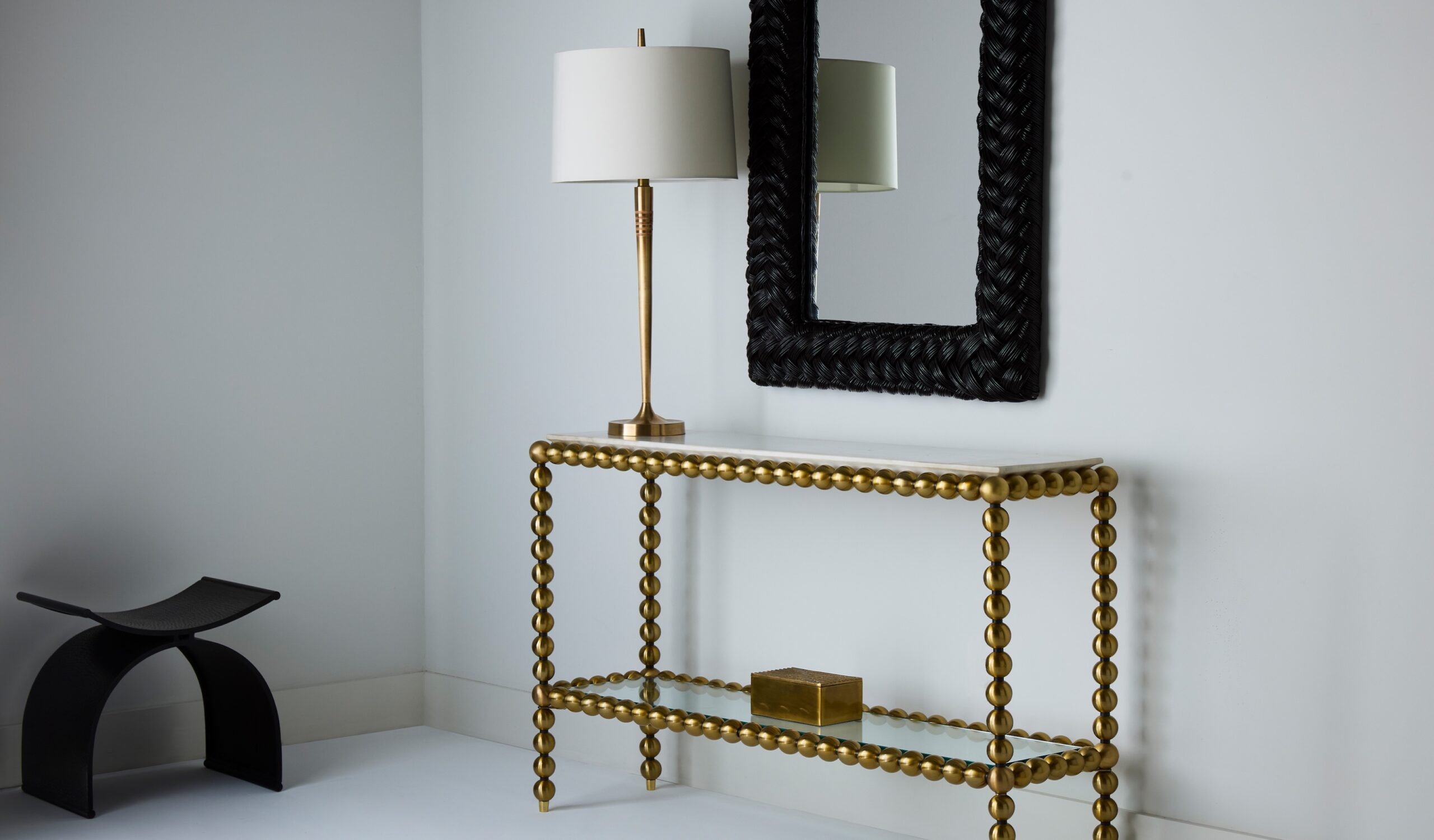 ACRE Design Lighting and Furniture Table Stool Lighting Decor and Mirror