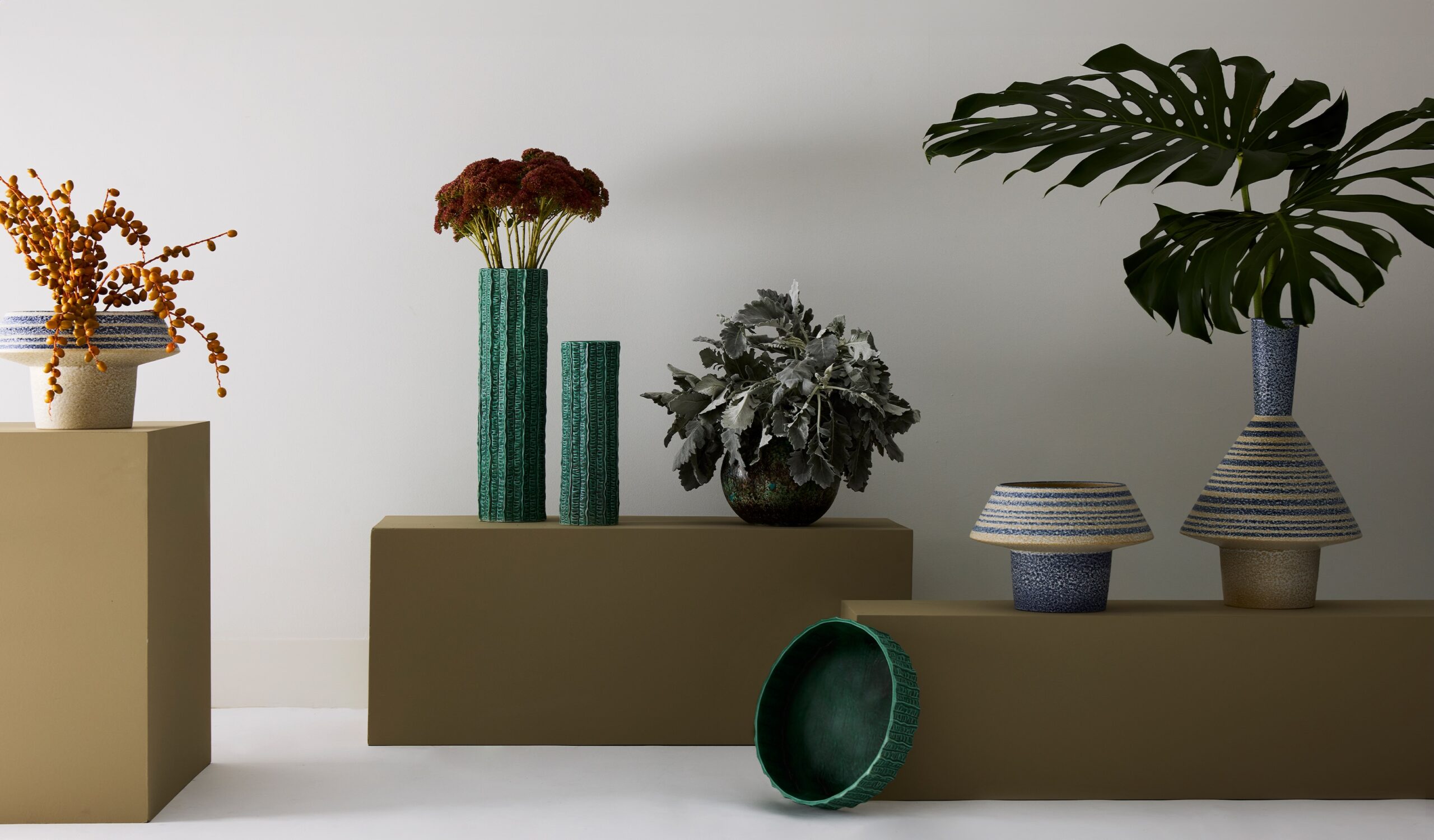 ACRE Design Lighting and Furniture Various Vases